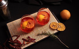 Cocktail Glasses Display