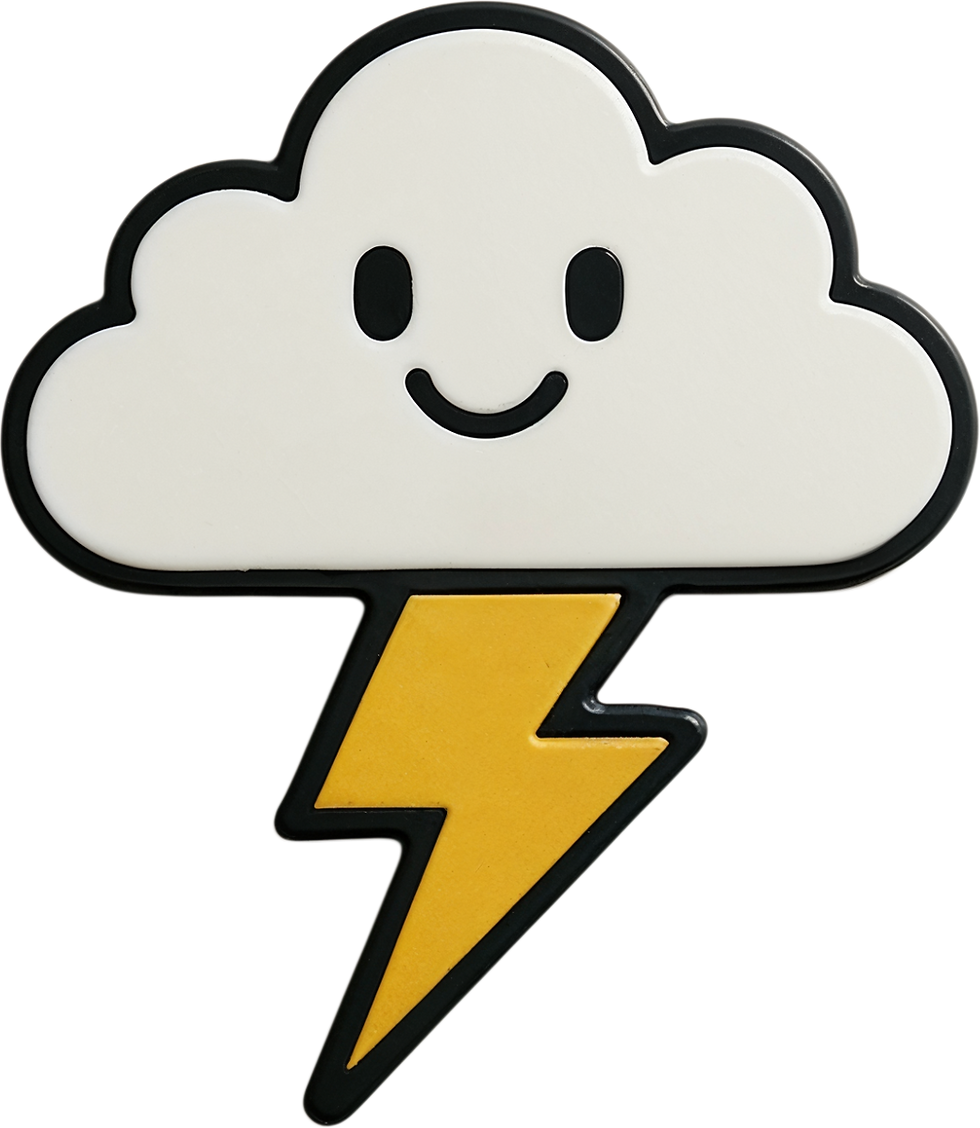 Smiling Cloud Icon