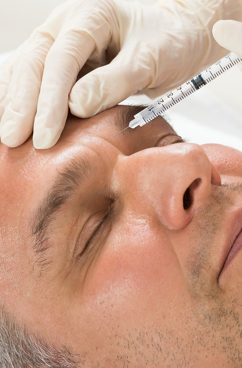 Man Getting Botox