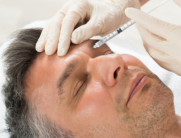 Man Getting Botox
