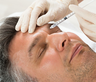 Man Getting Botox