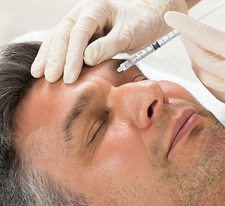 Man Getting Botox