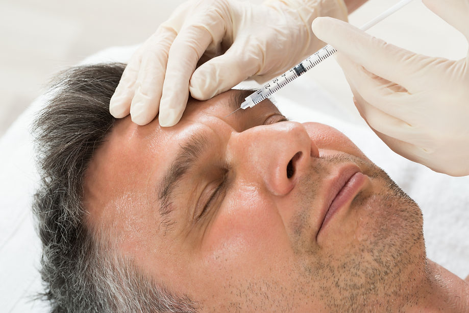 Man Getting Botox