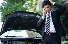 故障 車 ビジネスマン ロードサービス