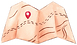 Illustrated Map Icon