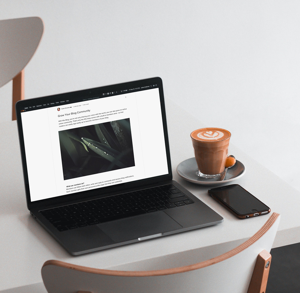 Laptop And Coffee