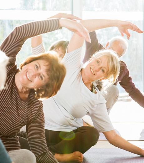 Group Yoga Stretching