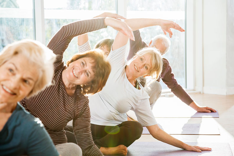 Yoga Senior Class