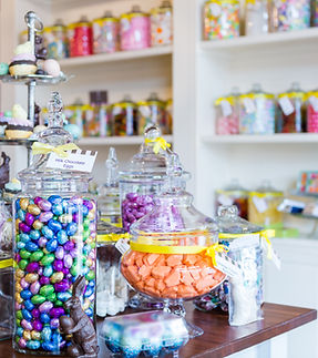 Colorful Candy Display