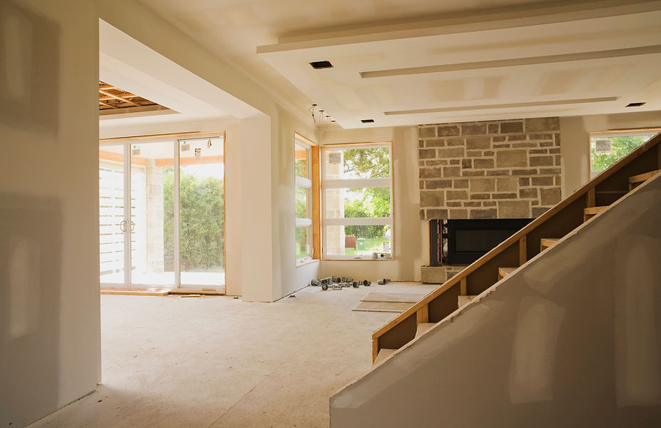 A room under renovation