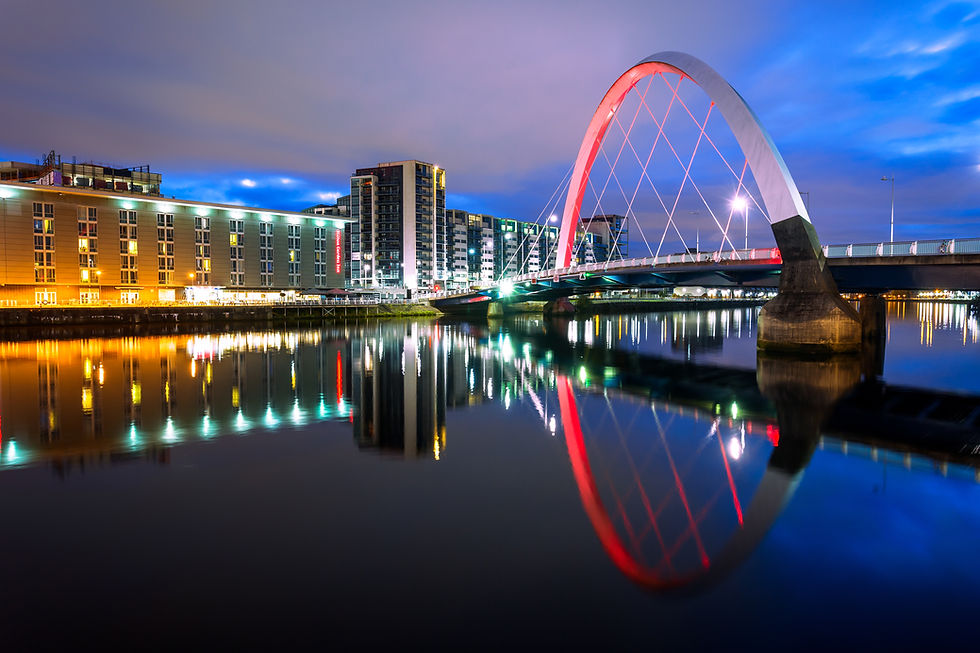 The bridge was named the Clyde Arc (aka Squinty Bridge) when opened on 18 September 2006