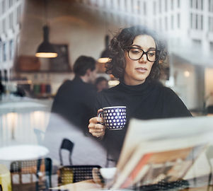 Morning Coffee & Paper