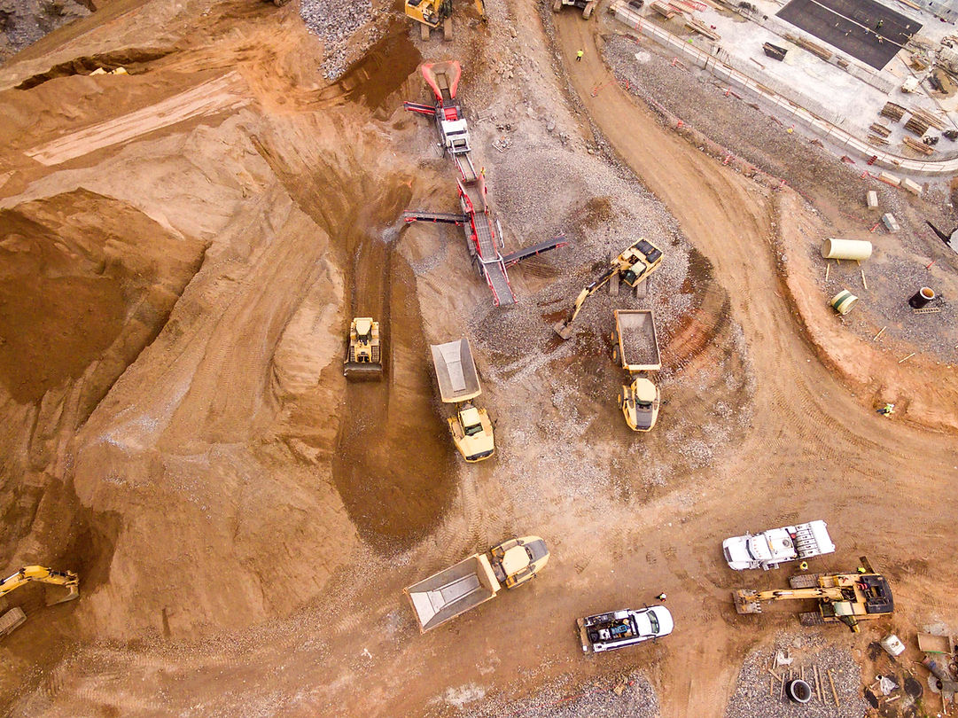 Construction Site Aerial