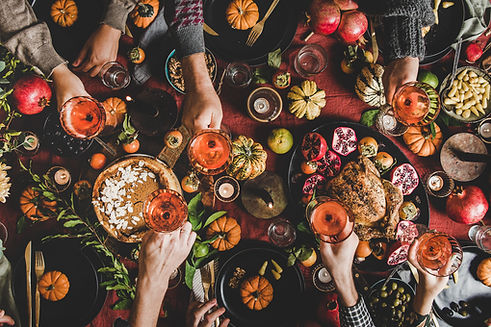 Festive Dinner Table