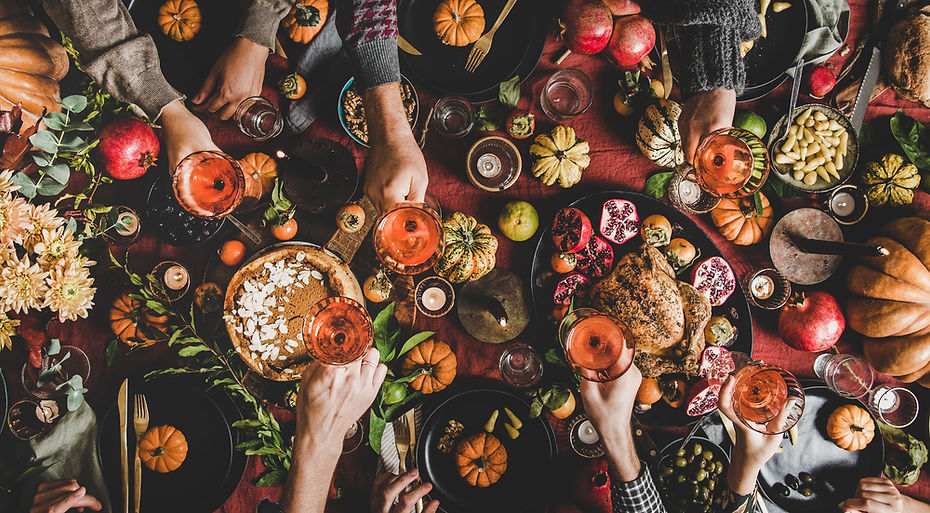 Festive Dinner Table