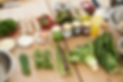 Cocinando ingredientes