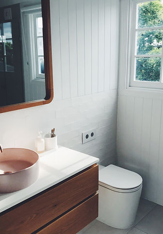 gerenoveerde badkamer