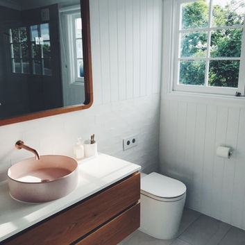 Bathroom Deep Clean with Natural Products