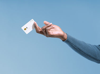 Tarjeta de sujeción de mano