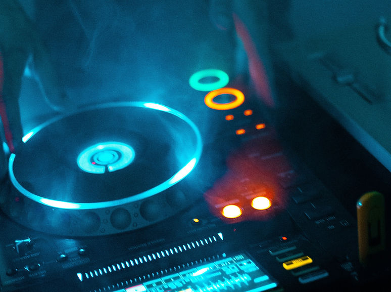 DJ Mixer Setup