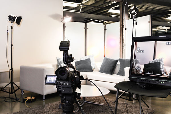 Filming in a Studio