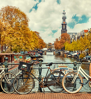 Bikes at Amsterdam Canal