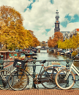 Bikes at Amsterdam Canal