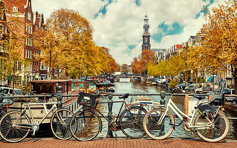 Bikes at Amsterdam Canal
