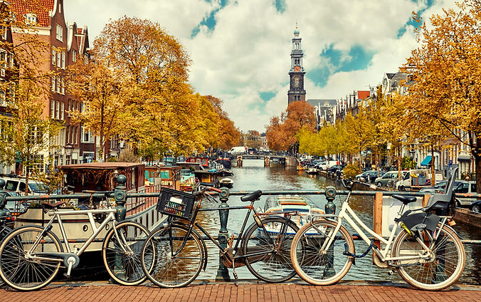 Bikes at Amsterdam Canal