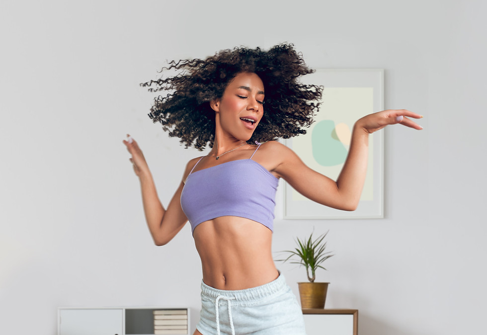 Dancing Woman Indoors