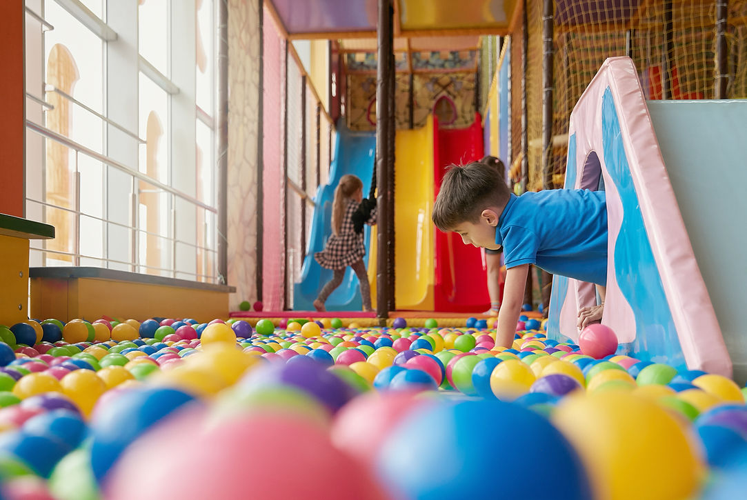 Children Playing Indoors