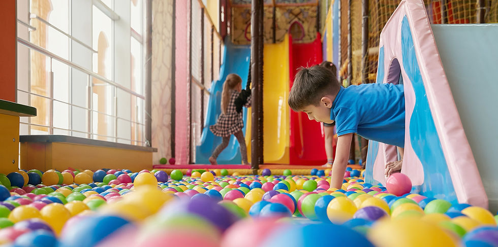 Children Playing Indoors