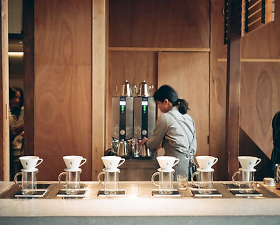 Barraca de café gourmet