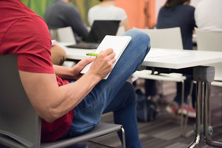 Taking notes in class