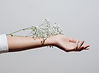 Blumen und Hand