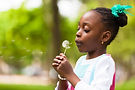 Blowing on a Daffodil