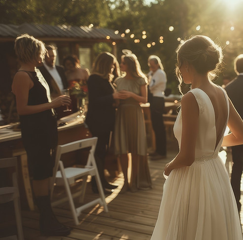 Outdoor Wedding Reception