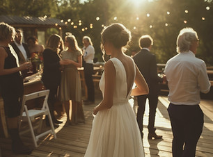 Hochzeitsfeier im Freien