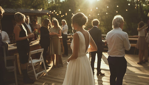 Outdoor Wedding Reception