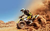 ATV on Sand Dunes