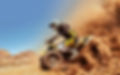 ATV on Sand Dunes