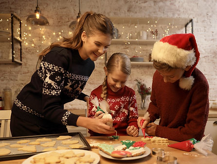 Rodzinne pieczenie ciasteczek