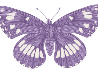 purple butterfly symbolizes a Stillbirth