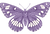 Purple Butterfly Illustration