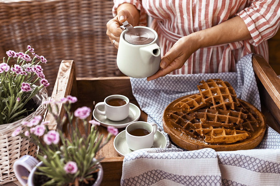 Frische Waffeln