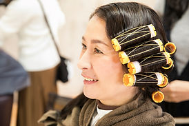 パーマはタンパク質でハリとこしを!