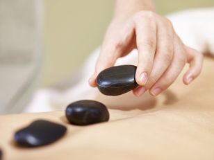 Serenity Garden Massage and Tans on Mount Desert Island, Maine offers Hot Stone Massage