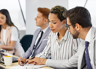 Office Team Discussion