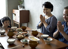 食べ物を祝福する