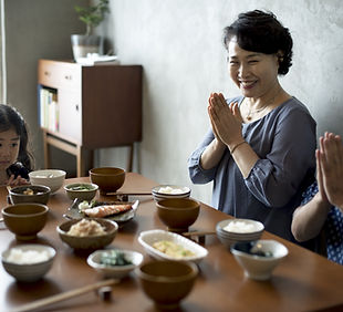 Blessing the Food